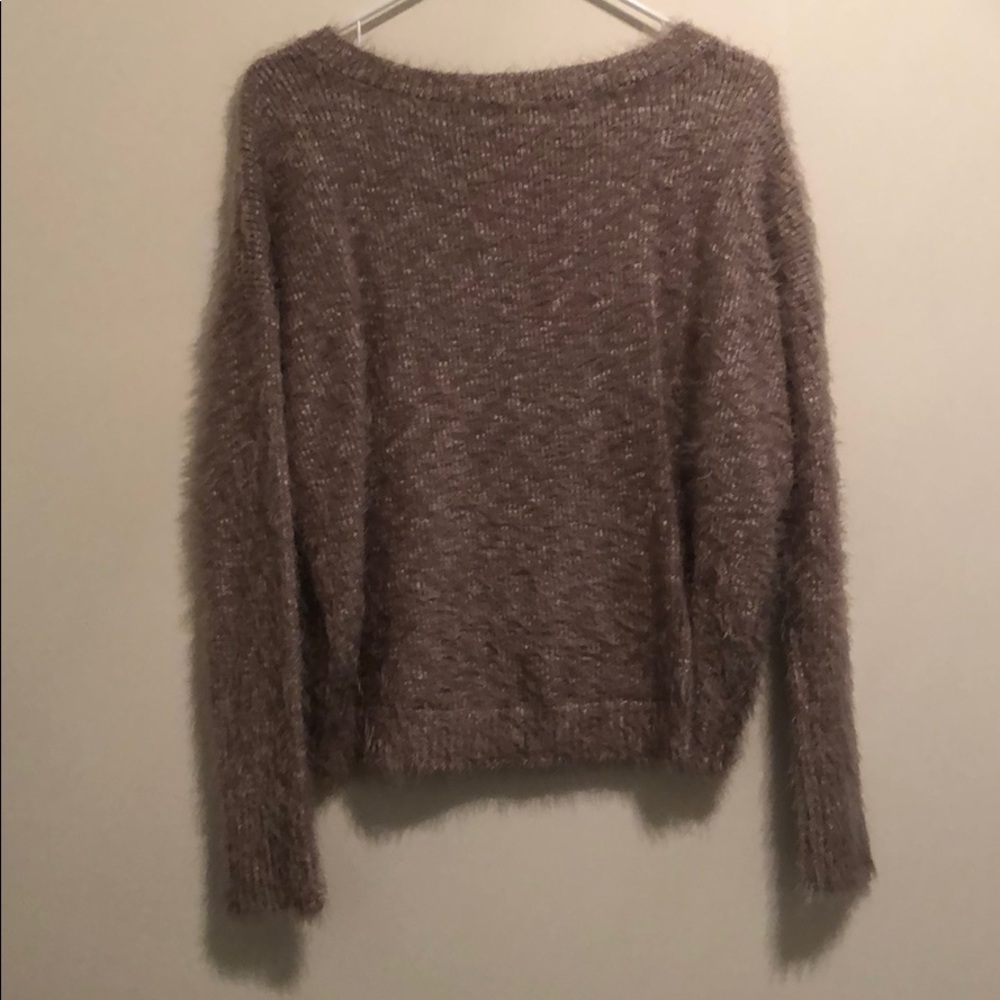 Express Lace-Up Sweater - Picture 2 of 5